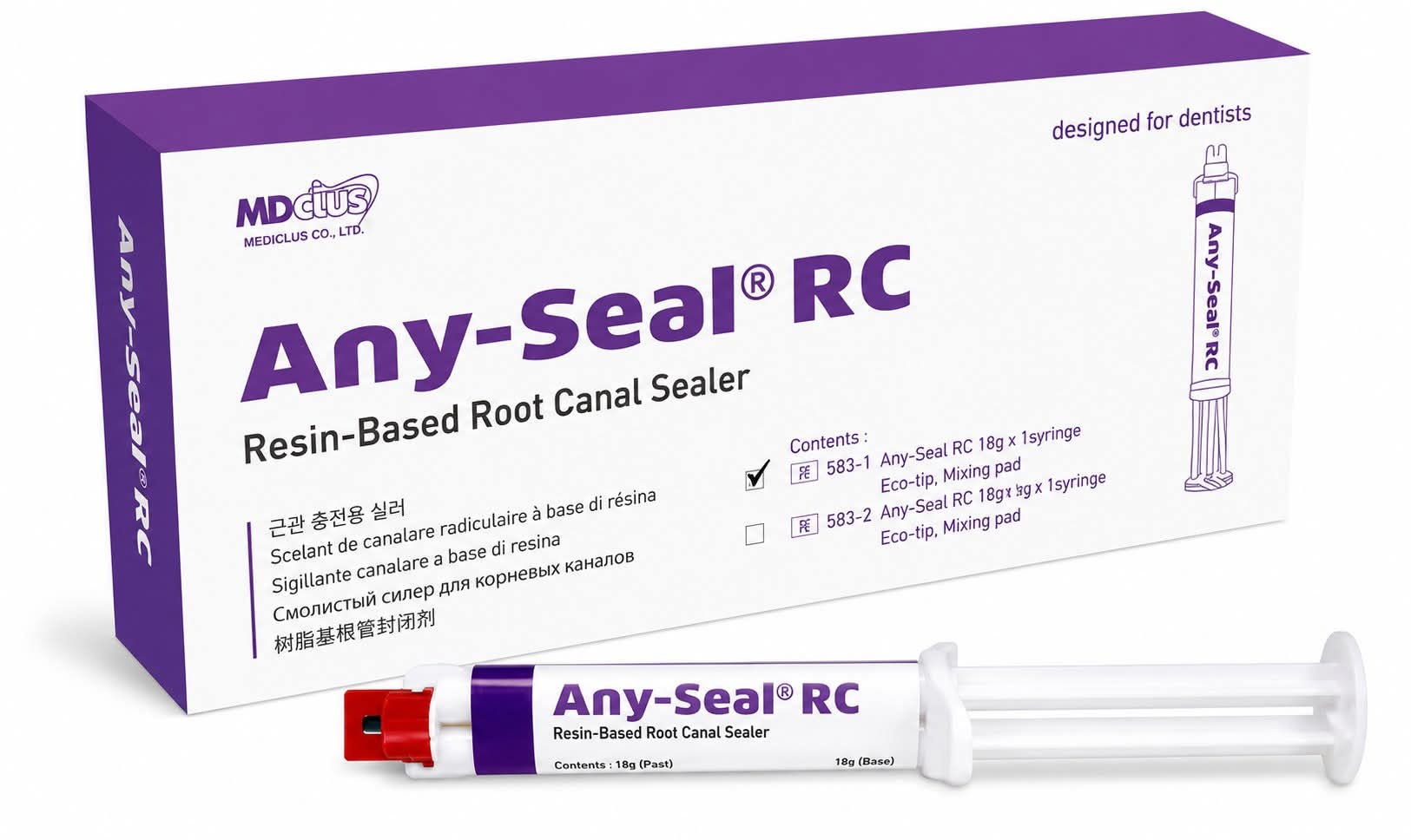 Any-Seal RC Resin-Based Root Canal Sealer