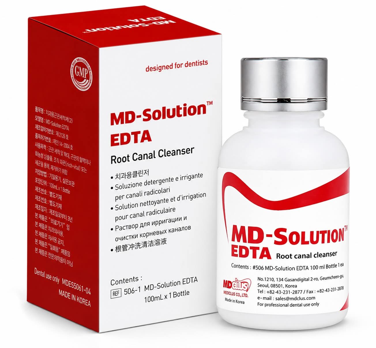 MD-Solution™ EDTA by MD Clus